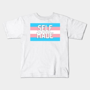 self made - trans pride Kids T-Shirt